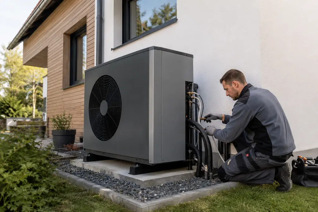 Wärmepumpe sinnvoll integriert